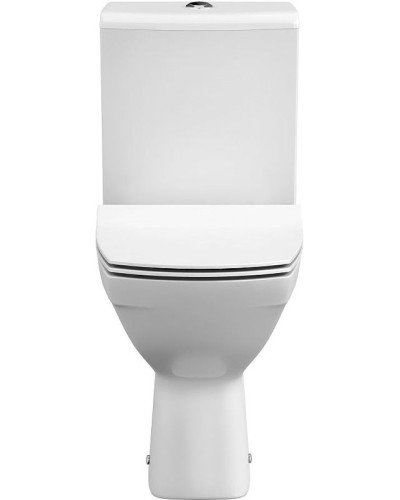 Унитаз компакт Cersanit Carina S-KO-CAR011-3/5-COn-S-DL-w с бачком и сиденьем Микролифт