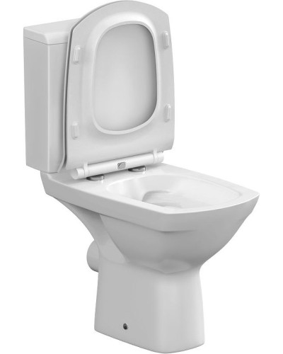Унитаз компакт Cersanit Carina S-KO-CAR011-3/5-COn-S-DL-w с бачком и сиденьем Микролифт