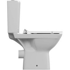 Унитаз компакт Cersanit Carina S-KO-CAR011-3/5-COn-S-DL-w с бачком и сиденьем Микролифт