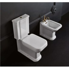 Унитаз компакт Kerasan Waldorf 4117 без сиденья и без бачка