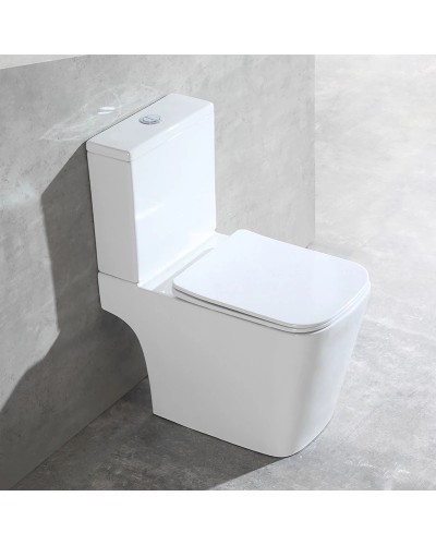 Унитаз-компакт с сиденьем микролифт Vincea Hope VT2-201