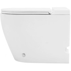 Напольный унитаз с сиденьем микролифт с импульсным смывом Abber Bequem AC1115P