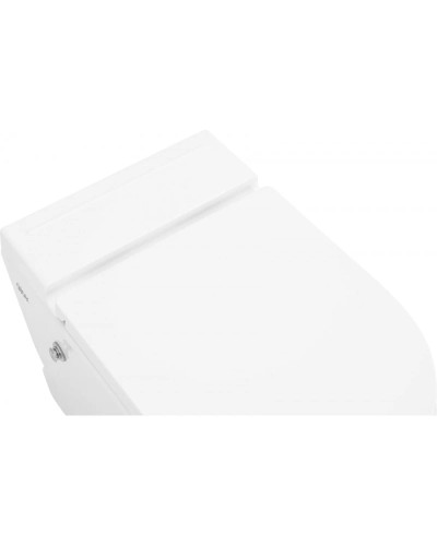 Напольный унитаз с сиденьем микролифт с импульсным смывом Abber Bequem AC1115P