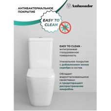 Унитаз-компакт с сиденьем микролифт Ambassador Forsa 247K19001S