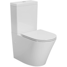 Унитаз-компакт безободковый с сиденьем микролифт Ambassador Ritz 237K19001RS