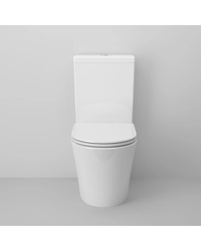 Унитаз-компакт безободковый с сиденьем микролифт Ambassador Ritz 237K19001RS