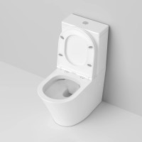 Унитаз-компакт безободковый с сиденьем микролифт Ambassador Ritz 237K19001RS