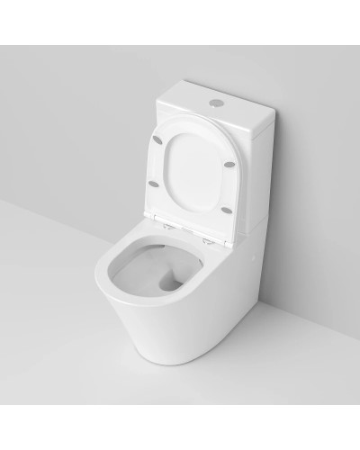 Унитаз-компакт безободковый с сиденьем микролифт Ambassador Ritz 237K19001RS