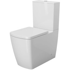 Унитаз-компакт безободковый с сиденьем микролифт Ambassador Kingston 147K19001RS