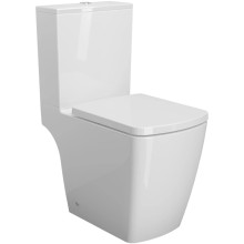 Унитаз-компакт безободковый с сиденьем микролифт Ambassador Kingston 147K19002RS