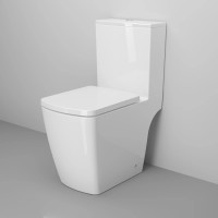 Унитаз-компакт безободковый с сиденьем микролифт Ambassador Kingston 147K19002RS