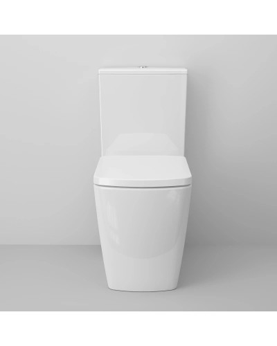 Унитаз-компакт безободковый с сиденьем микролифт Ambassador Kingston 147K19002RS