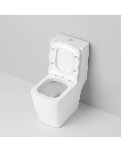 Унитаз-компакт безободковый с сиденьем микролифт Ambassador Kingston 147K19002RS