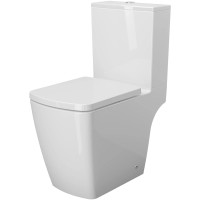 Унитаз-компакт безободковый с сиденьем микролифт Ambassador Kingston 147K19002RS