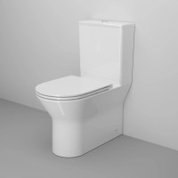 Унитаз-компакт безободковый с сиденьем микролифт Ambassador Elysium 187K19001RS