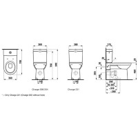 Чаша напольного унитаза Laufen Pro 8.2495.5.000.000.1