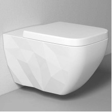 Унитаз-биде Bien Kristal KRKA060N1VP1W3000 подвесной Белый