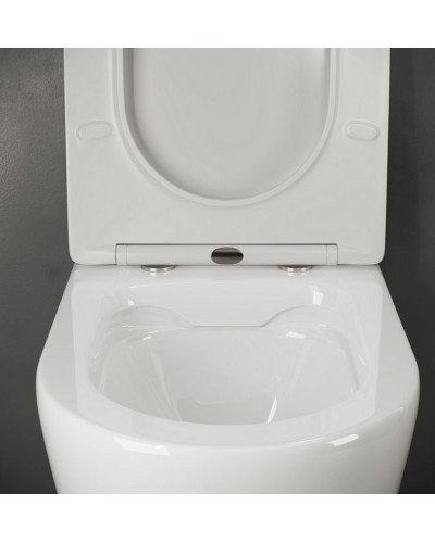 Унитаз Ceramica Nova Highlight Rimless CN1804 подвесной с сиденьем Микролифт