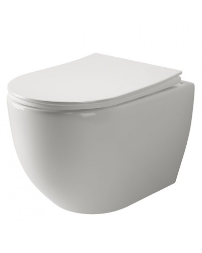 Унитаз Ceramica Nova Mia Rimless CN1805 подвесной с сиденьем Микролифт