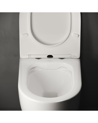Унитаз Ceramica Nova Mia Rimless CN1805 подвесной с сиденьем Микролифт
