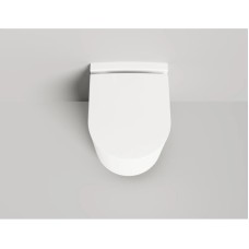 Унитаз подвесной Salini S-Stone Gemelli 240121KSM безободковый, с сиденьем микролифт, белый матовый