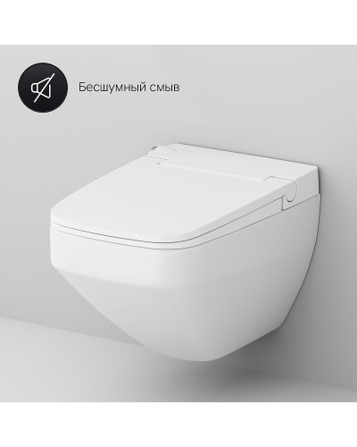 Унитаз-биде AM.PM Inspire V2.0 CCC50A1700SC подвесной с сиденьем Микролифт