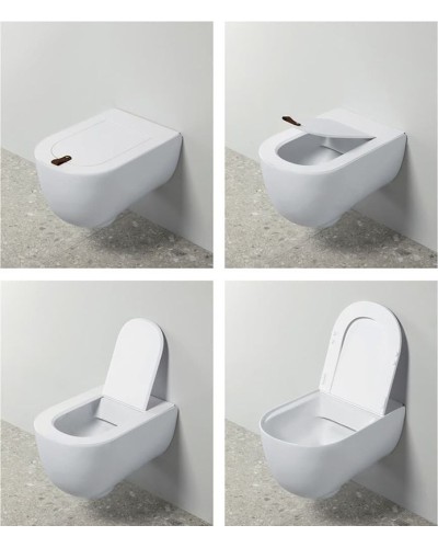 Унитаз Artceram The One THV001 05 00 подвесной Белый матовый