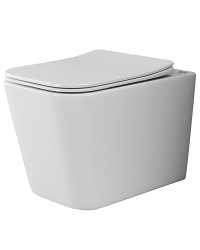 Унитаз Ceramica Nova Cubic CN1806 подвесной с сиденьем Микролифт