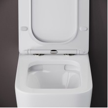 Унитаз Ceramica Nova Cubic CN1806 подвесной с сиденьем Микролифт