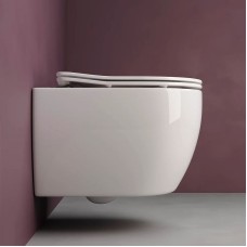 Унитаз Ceramica Nova Play CN3001 подвесной с сиденьем Микролифт