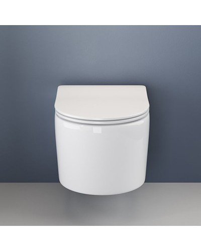 Унитаз Ceramica Nova Moments CN3003 подвесной с сиденьем Микролифт