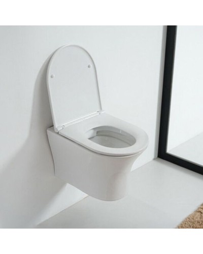 Унитаз Orange C01-100W подвесной с сиденьем Микролифт