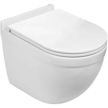 Унитаз WeltWasser Heimbach 004 GL-WT 10000003808 подвесной Белый глянец с сиденьем Микролифт