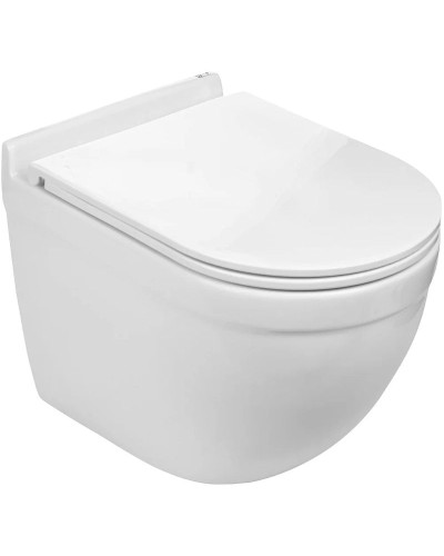 Унитаз WeltWasser Heimbach 004 GL-WT 10000003808 подвесной Белый глянец с сиденьем Микролифт