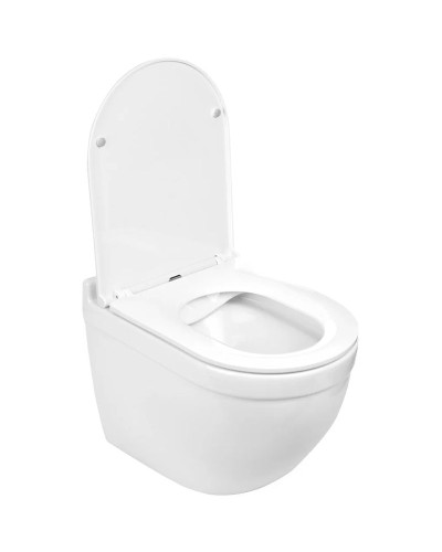 Унитаз WeltWasser Heimbach 004 GL-WT 10000003808 подвесной Белый глянец с сиденьем Микролифт