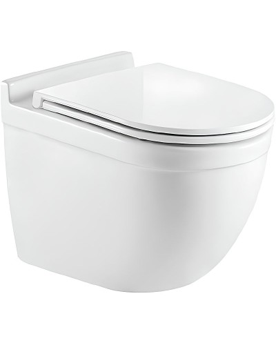 Унитаз WeltWasser Heimbach 004 GL-WT 10000003808 подвесной Белый глянец с сиденьем Микролифт