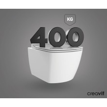 Унитаз Creavit Elegant EG321-11CB00E-0000 подвесной Белый без сиденья