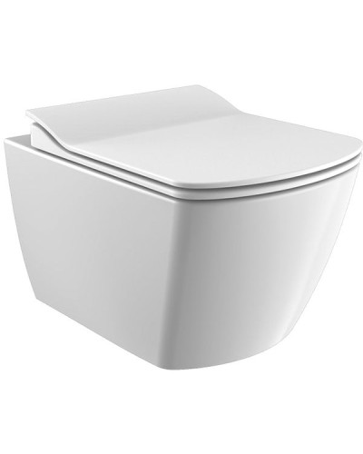 Унитаз биде Creavit Elegant EG321-00CB00E-0000 подвесной Белый без сиденья