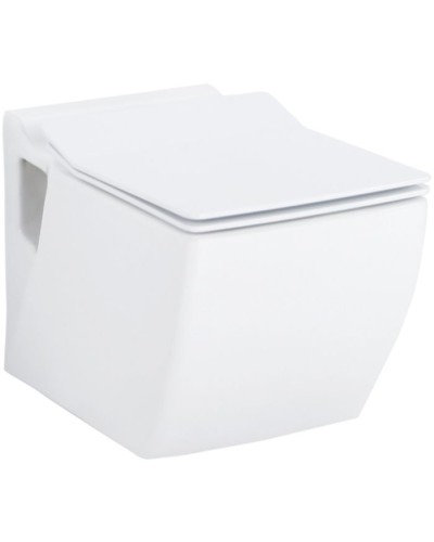 Унитаз биде Creavit Trend TP324-00CB00E-0000 подвесной Белый без сиденья