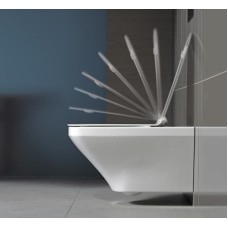 Унитаз Duravit 45510900A1 Rimless подвесной с сиденьем Микролифт
