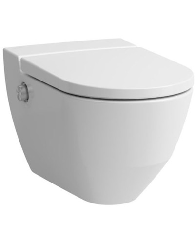 Унитаз биде Laufen Navia 8.2060.1.400.000.1 подвесной с сиденьем