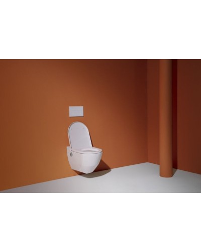 Унитаз биде Laufen Navia 8.2060.1.400.000.1 подвесной с сиденьем