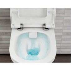 Унитаз безободковый подвесной с бачком для чистящей жидкости 5911B003-1086