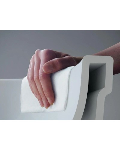 Унитаз безободковый подвесной с бачком для чистящей жидкости 5911B003-1086