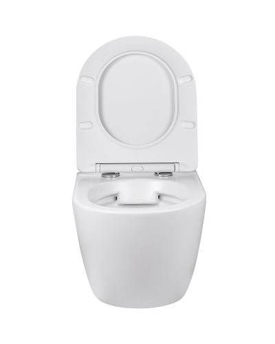 Унитаз Vincea Globo VT1-14S подвесной Белый с сиденьем Микролифт