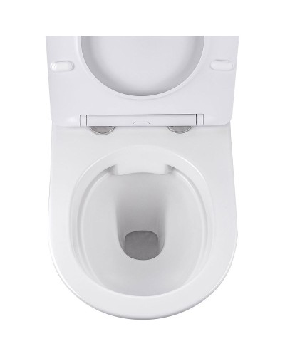 Унитаз Vincea Globo VT1-14S подвесной Белый с сиденьем Микролифт