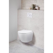 Унитаз Vincea Globo VT1-14S подвесной Белый с сиденьем Микролифт