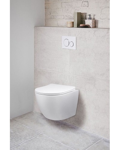 Унитаз Vincea Globo VT1-14S подвесной Белый с сиденьем Микролифт