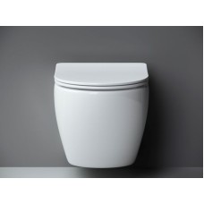 Унитаз Ceramica Nova Metropol CN4002 подвесной с сиденьем Микролифт