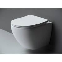 Унитаз Ceramica Nova Metropol CN4002 подвесной с сиденьем Микролифт